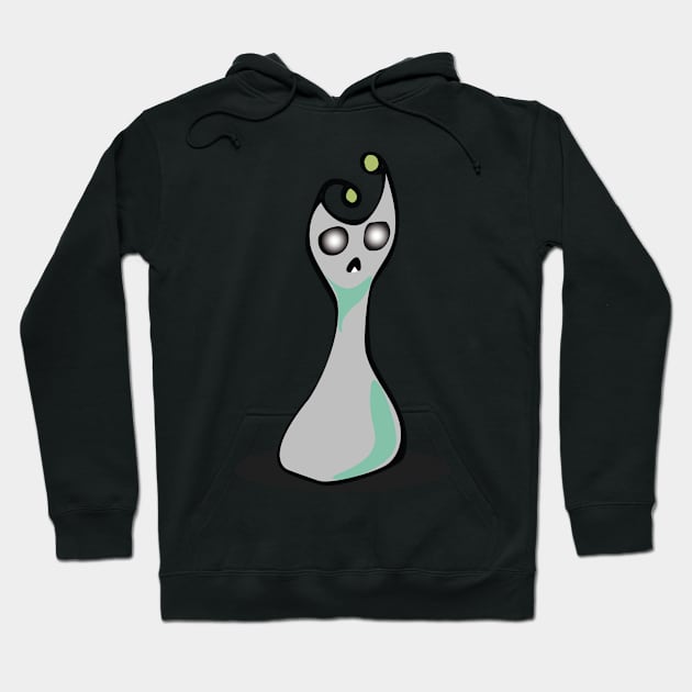 Ghostley  the Monster Hoodie by GoAti